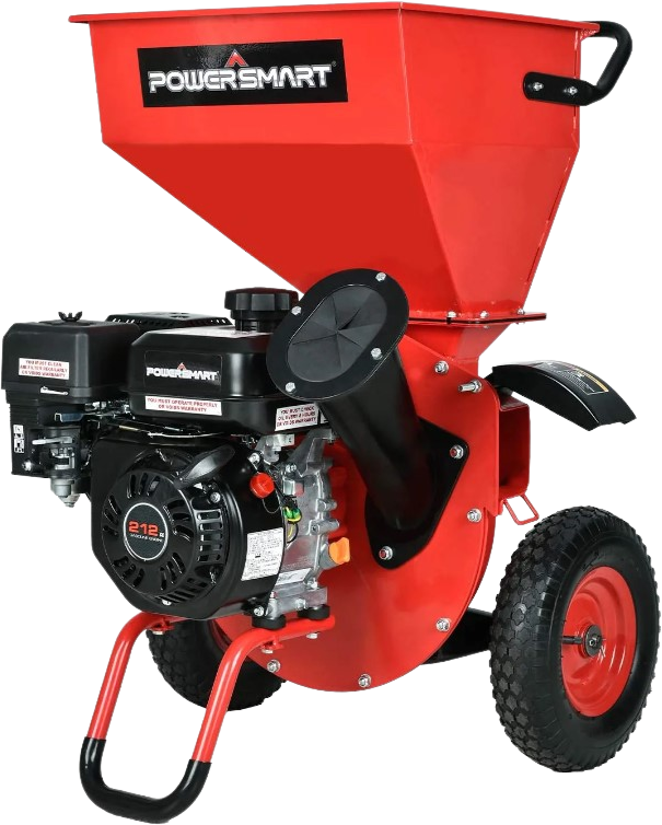 Powersmart PS1130 3-in-1 Wood Chipper Shredder 3" Gas Powered New