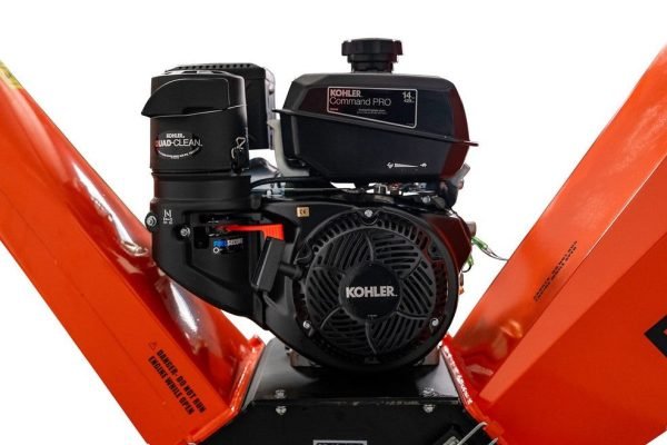 DK2 OPC506E Chipper Shredder with Extended Axles and Trailer Tow Hitch 6" 14 HP Gas Powered New