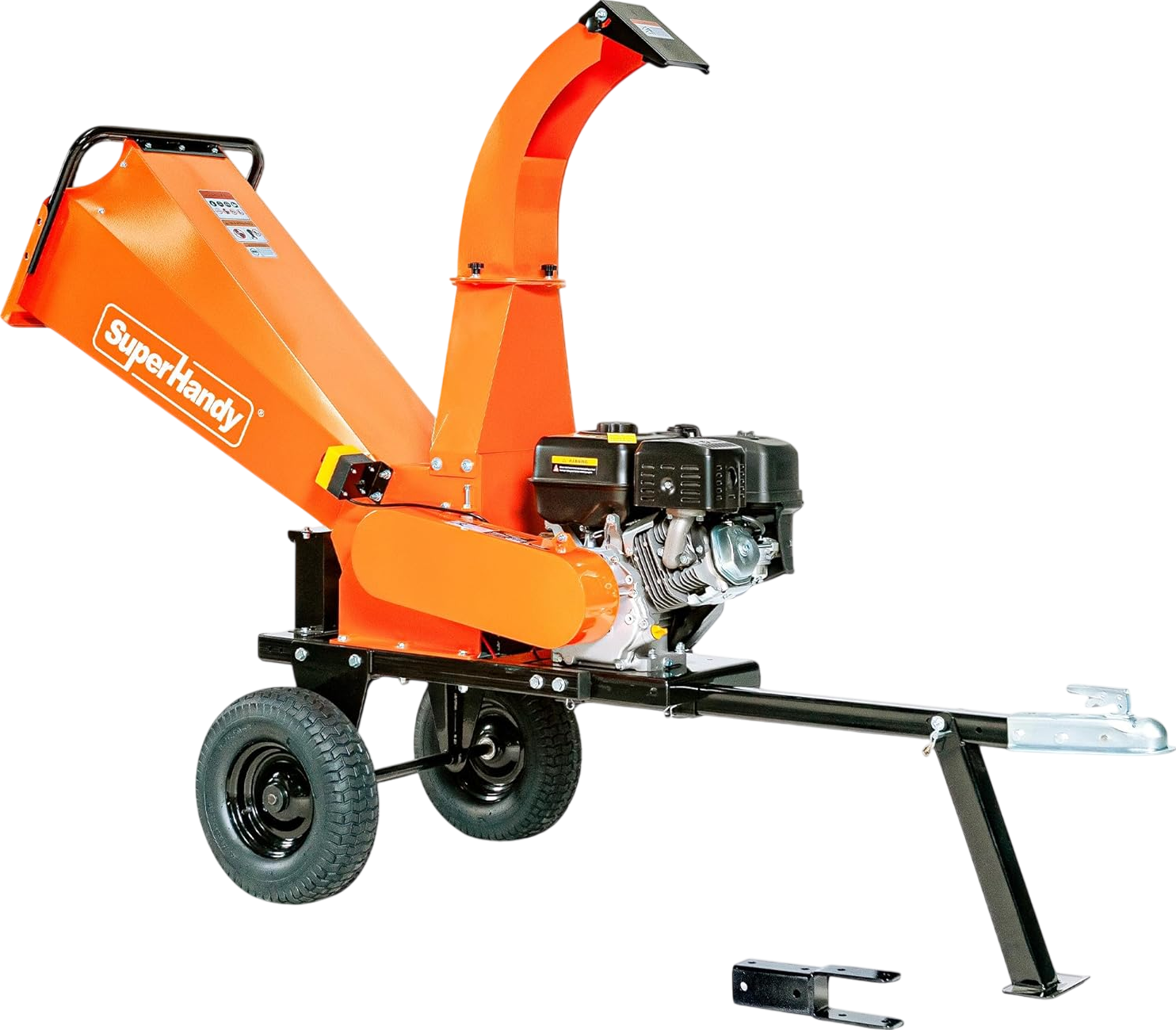 Super Handy GUO140 Towable Wood Chipper 5" Chipping Capacity 15 HP Gas Electric Start New