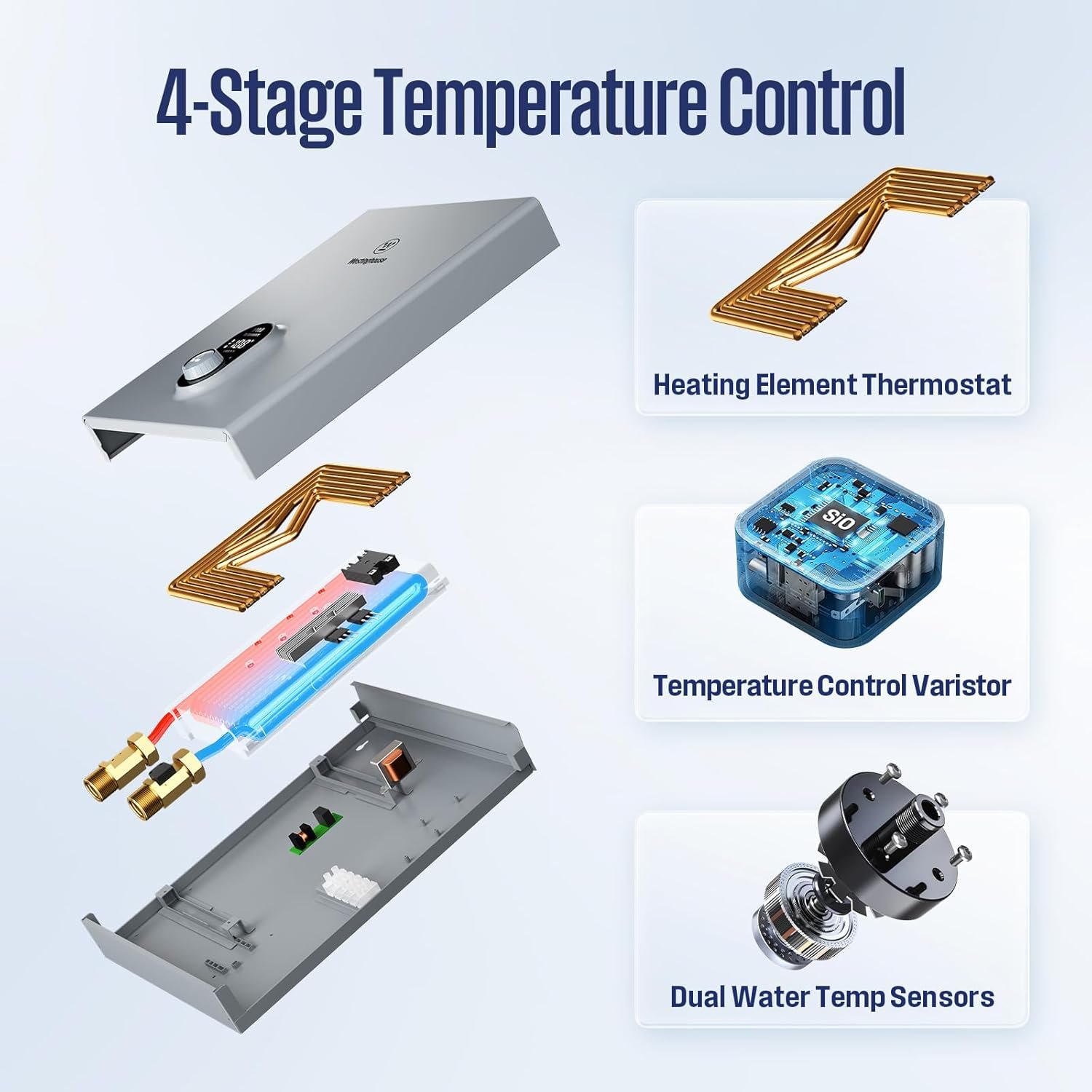 Westinghouse Apolo Tankless Water Heater 18kW with WiFi 4.2 GPM 240V New