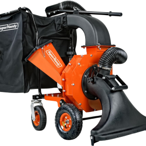 Super Handy GUO128 Leaf Vacuum and Wood Chipper Mulcher 2" Branches Gas 7HP 209cc New