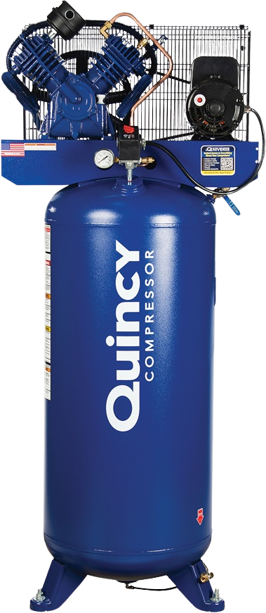 Quincy QT-54 Pro Air Compressor 5 HP 60 Gallon Two Stage Single Phase 230V New