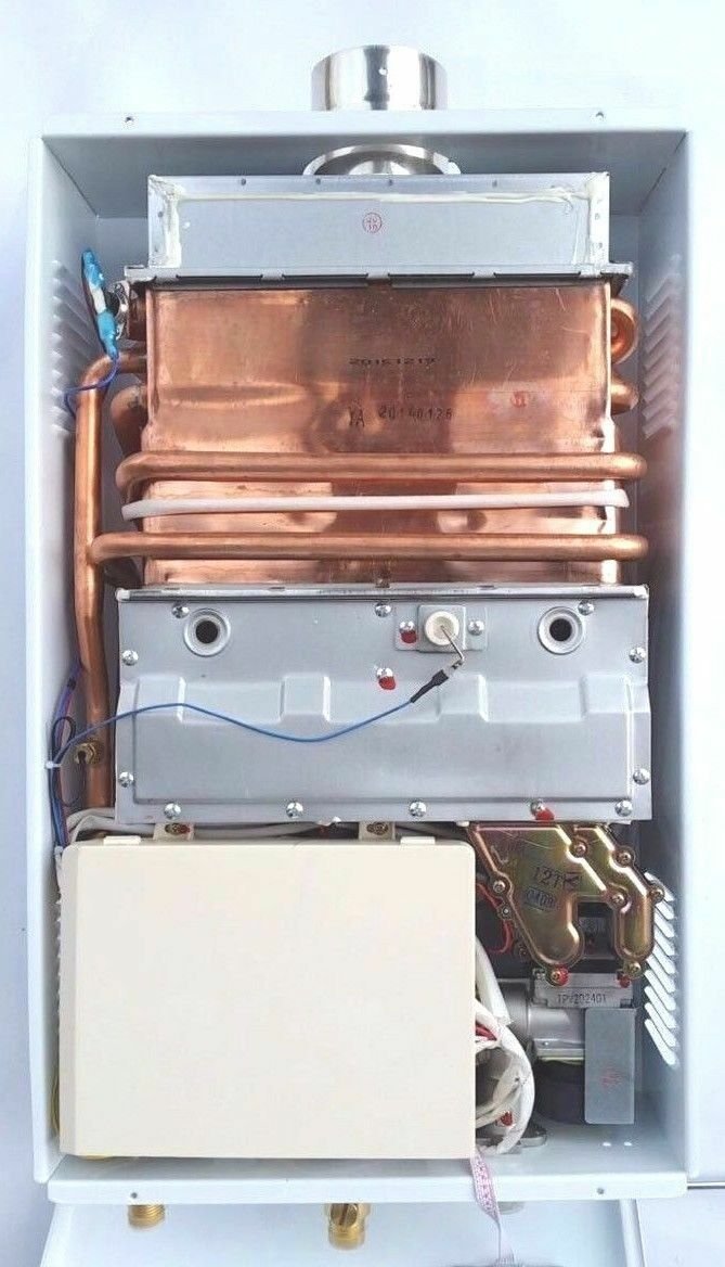 Excel 10009 Pro 6.6 GPM Liquid Propane LP Tankless Water Heater Whole House with Flue Kit New